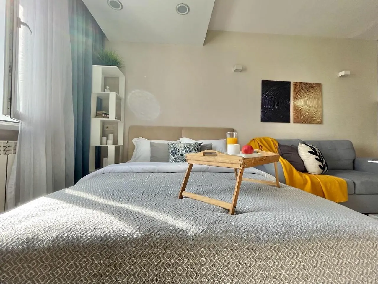 Apartment Апарт -Отель Жк Молодежный Из 20 Апартаментов В Центре Города Almaty Kazakhstan